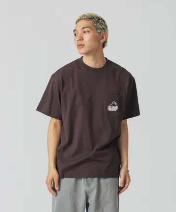 XLARGE 브라운 티셔츠