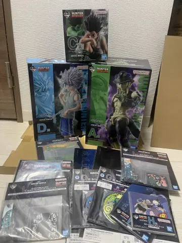 [ 덤 포함 ] HUNTERxHUNTER 제일복권 곤 키루아 메르엠