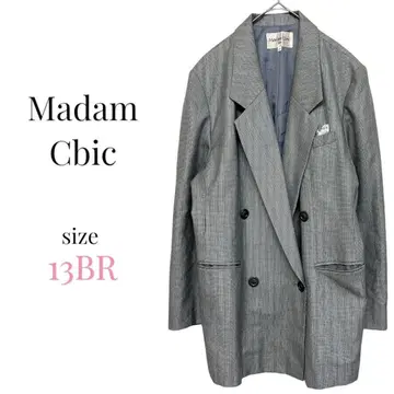 Madam Cbic [ 13BR ] 긴팔 테일러드 자켓 일본제 큰 사이즈