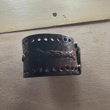 DSQUARED2 브라운 가죽 뱅글