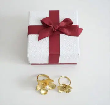 [거의 미사용] 카자 비쥬 KAJA BIJOUX 플라워 반지