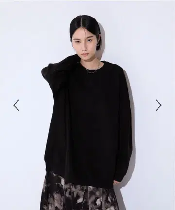 JEANASIS 12GW 자카드 볼륨 슬리브 풀오버