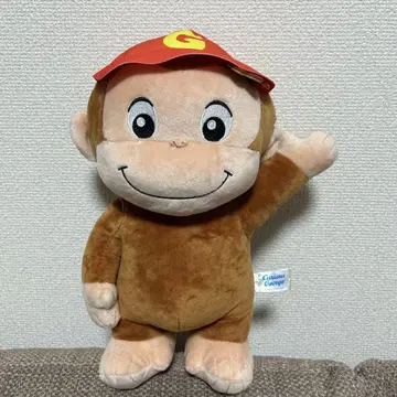 호기심 많은 조지 봉제 인형 캡ver