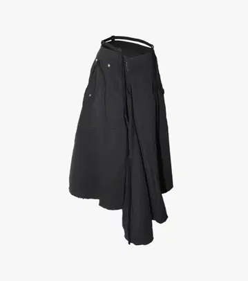 theredthread S double knee fray skirt