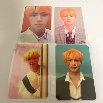 BTS JIN 진 트레이딩 카드 Love yourself 세트