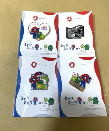 미야쿠미야쿠 모리조 키치로 핀 배지 (하트 땡스 등) 모리코로