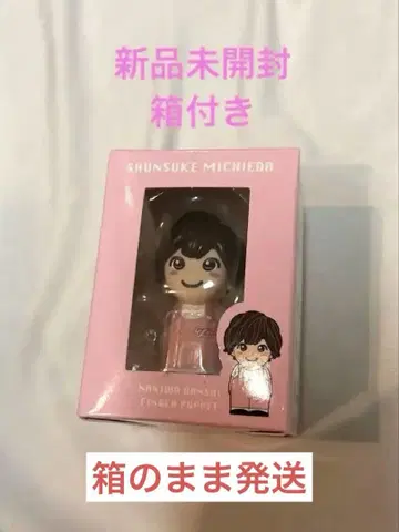 미치에다 슌스케 미치 손가락 인형 +Alpha 굿즈 미개봉 새상품