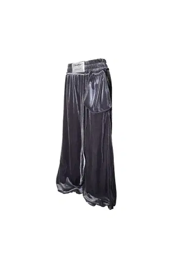theredthread S velvet pouch pants gray