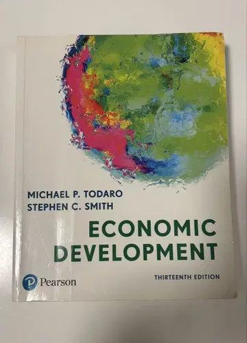 Economic Development 제13판 Pearson
