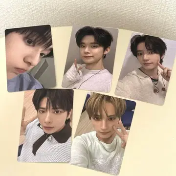 TXT TOMORROW X TOGETHER 유니버셜 혜택 5장 컴프