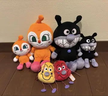 세균맨 짤랑이 곰팡이룬룬 봉제 인형