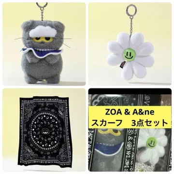 zo&friends 키링 스카프 세트 zoa g-dragon