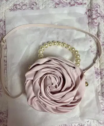 메종 드 플뢰르 장미 로즈 숄더백 Maison de FLEUR