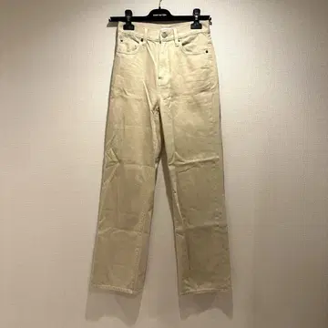 [미사용 새상품] UNIQLO 와이드 스트레이트 청바지 베이지 21