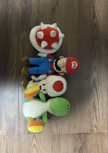 마리오 봉제 인형 세트