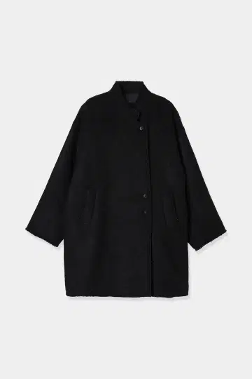 louren shaggy half coat