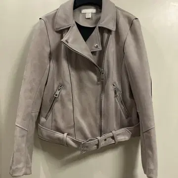 H&M 핑크 스웨이드 라이더스