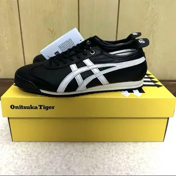 오니츠카타이거 MEXICO 66 SD 블랙 화이트 24.0cm 새상품