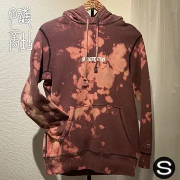 UNDEFEATED 타이 다이 오니 페이드 격 후드티