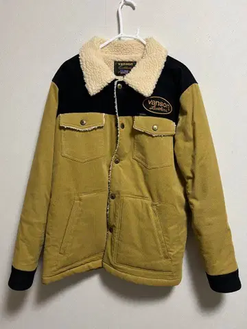 vanson 보아 자켓 L 사이즈 베이지 블랙