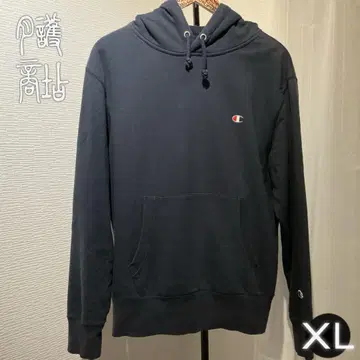 귀 페이드 Champion 네이비 후드티 XL