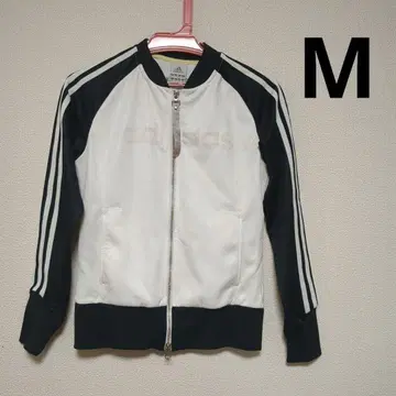 adidas 저리 겉옷 M 화이트/블랙