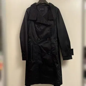 ZARA BASIC 블랙 트렌치코트 M