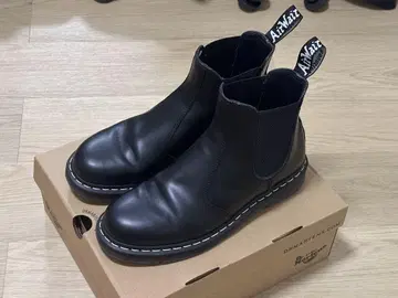 닥터 마틴 사이드 고어 부츠 2976 WS 블랙 UK10