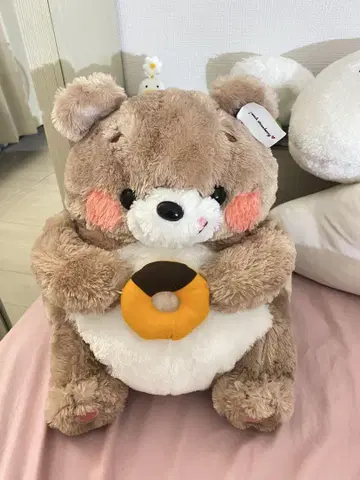 도넛 곰 봉제 인형