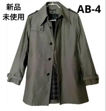 스탠칼라 세미 트렌치코트 [하루야마] RESPECTNERO AB-4
