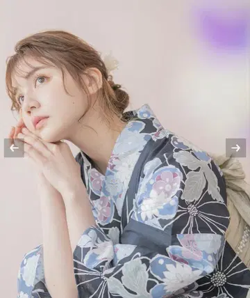 Dita 유카타 여월의 고전 국화