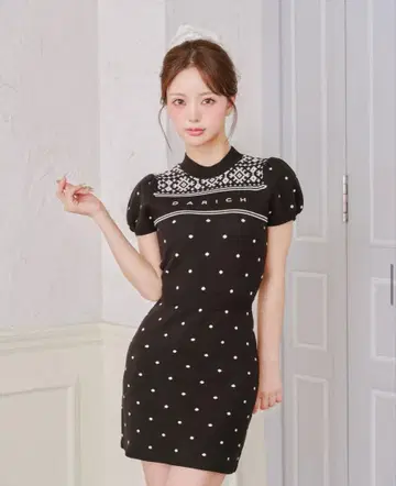 다리치 Darich 노르딕 도트 미니 원피스 FL