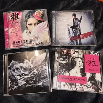MIYAVI CD&DVD 4장 세트