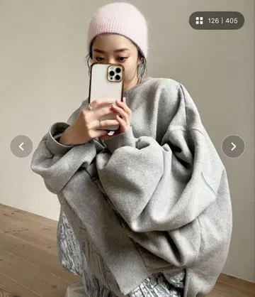 wee9s OSUMITSUKIsweat 오스미츠키 슈퍼 오버 맨투맨
