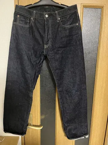 UNIQLO 셀비지 레귤러핏 스트레이트 데님 33
