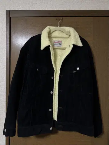 리 스톰 라이더 블랙 데님 자켓 M