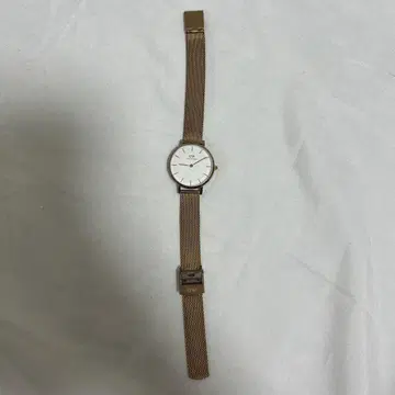 Daniel Wellington 골드 메쉬 손목시계
