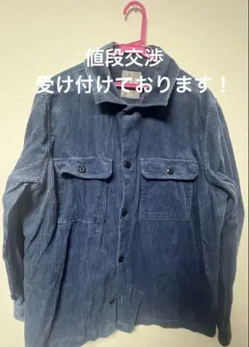 GAP 네이비 코듀로이 셔츠 M