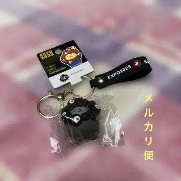 산리오 흑백 키링 미야쿠미야쿠 폼폼푸딩
