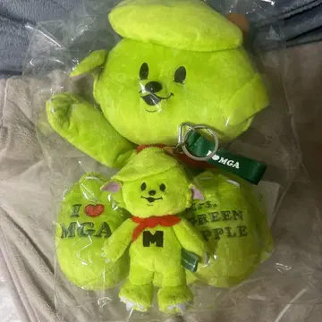Mrs. GREEN APPLE 메멜 봉제 인형 키링 세트