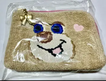 초레어 페이러 도업 테디걸 L자 파우치 리뉴얼 전 미사용 새상품