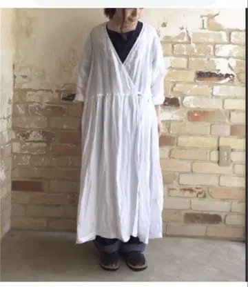 [nest Robe] 핸드 자수 카슈쿨 원피스/화이트