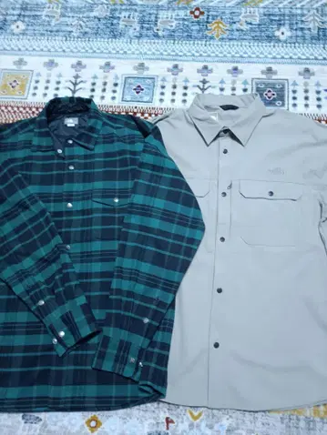 THE NORTH FACE 긴팔 셔츠 XL 2장 세트