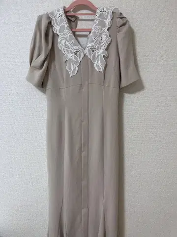 snidel 카라 부착 원피스