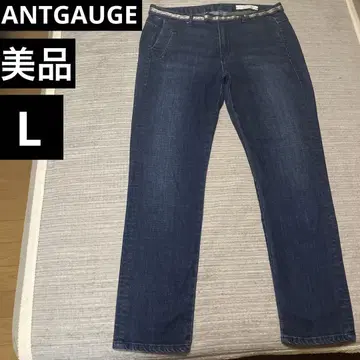 ANTGAUGE 스트레치 스트레이트 데님 팬츠 새상품급 L 사이즈