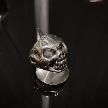 TRAVIS WALKER 크랙 스컬 CRACK SKULL RING