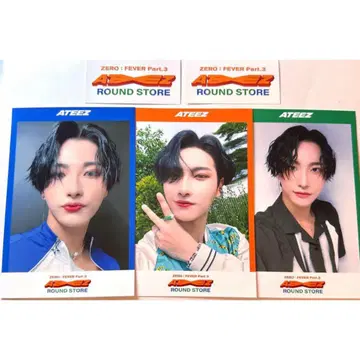 ATEEZ 성화 fever part.3 roundstore 사진