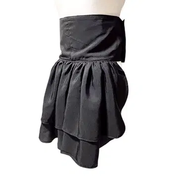 새시 벨트 버슬 오비 프릴 장식 부착 오비 매지 않는 오비