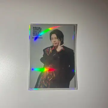 미세스 그린애플 오모리 모토키 포토 카드 젠진미도 리라이어스 007