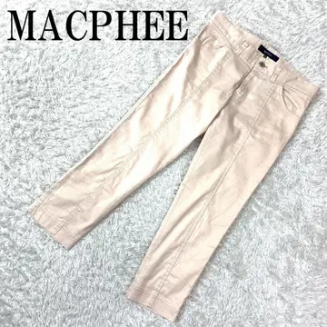 MACPHEE 맥피 크롭 팬츠 라이트 핑크 36 B320